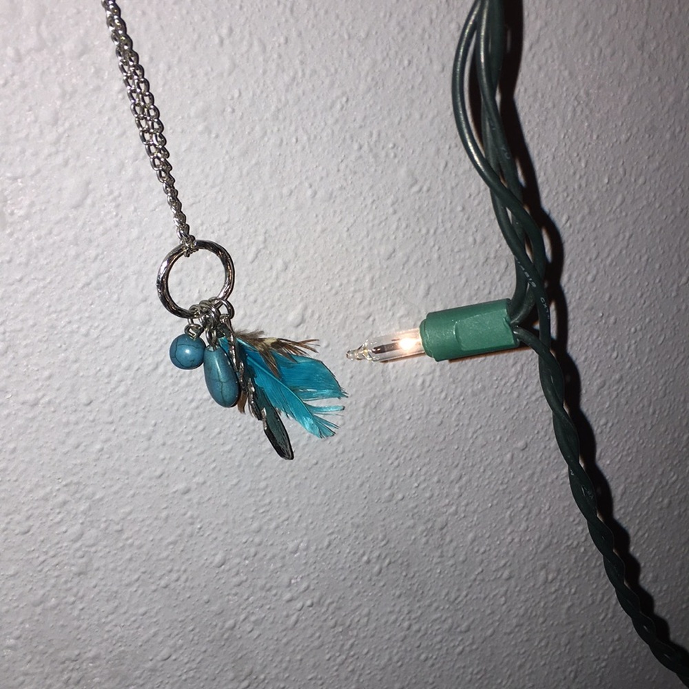BLUE THEMED CHARM NECKLACE🌿